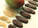 MANGO-Streifen in Zartbitterschokolade, 150g